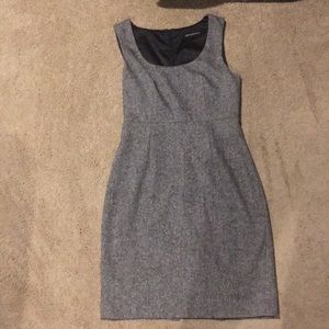 Knitted lined work dress